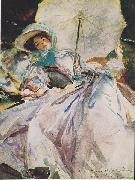 John Singer Sargent Lady with a Parasol oil on canvas